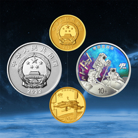 2023年中国空间站建成金银币