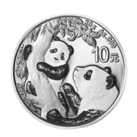 1983年至2023年熊猫银币